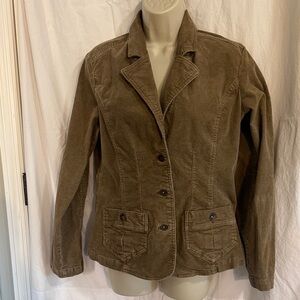 Bass Women's Brown Corduroy Jacket Size M